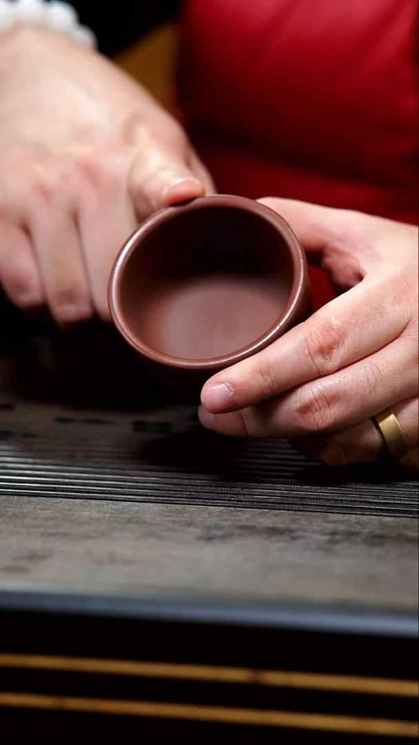 【闪购商品】紫砂茶壶14-底槽清静心杯60cc