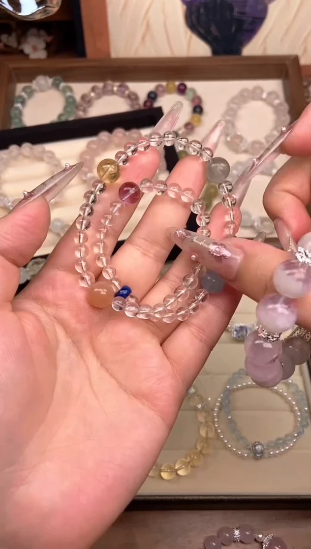 【闪购商品】水晶手链未镶嵌白水晶