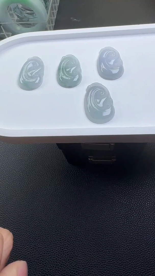 颈饰未镶嵌翡翠如意多样性发一件