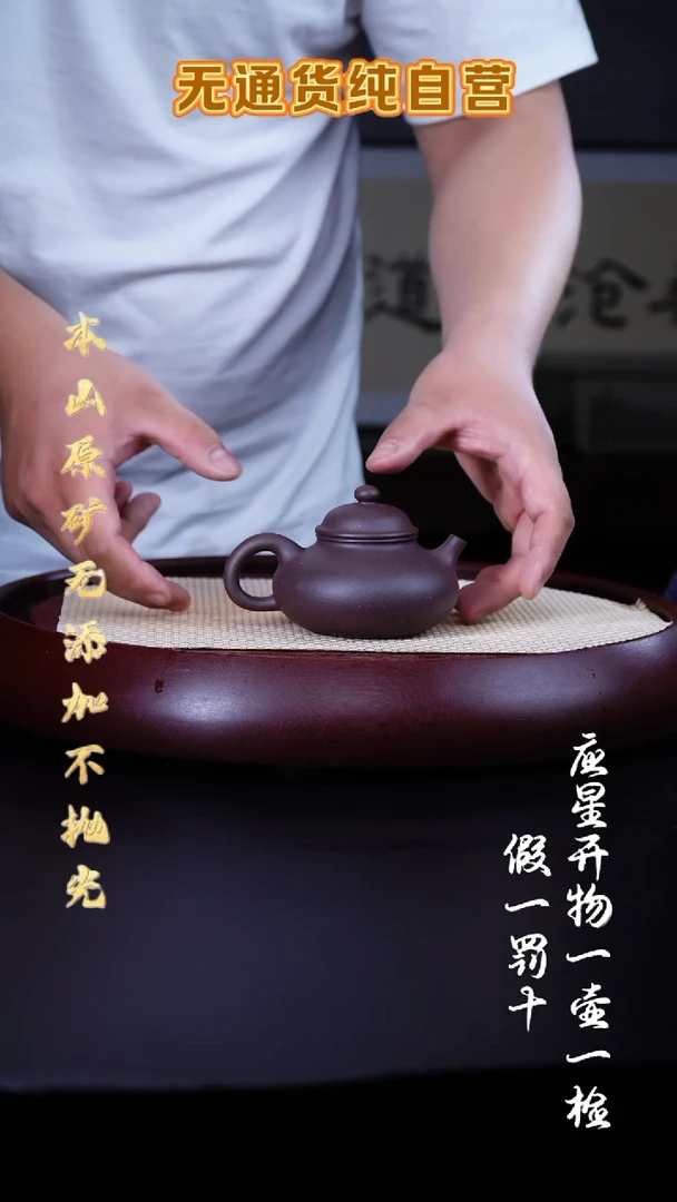 茶壶紫砂大水潭天青泥 容天 190cc