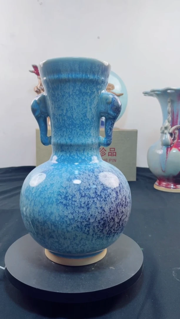 摆件神垕钧瓷收藏工艺品