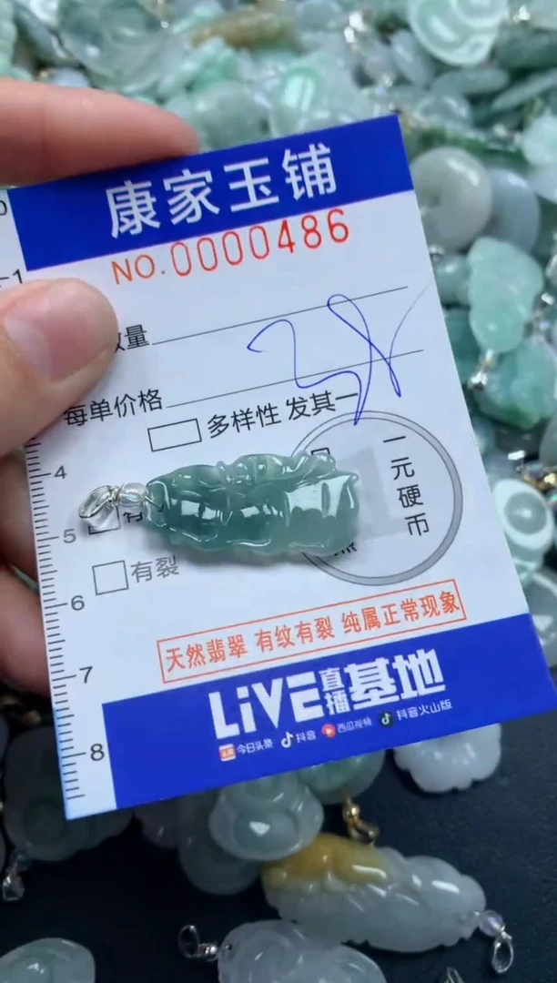 颈饰未镶嵌翡翠486