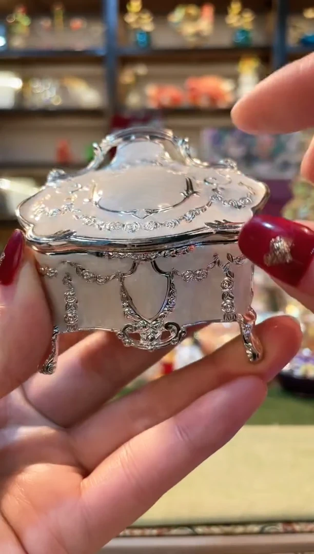 【闪购商品】精致珐琅彩首饰盒