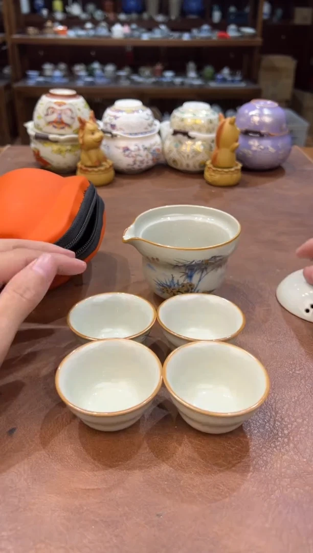 真的很便宜的旅行茶具