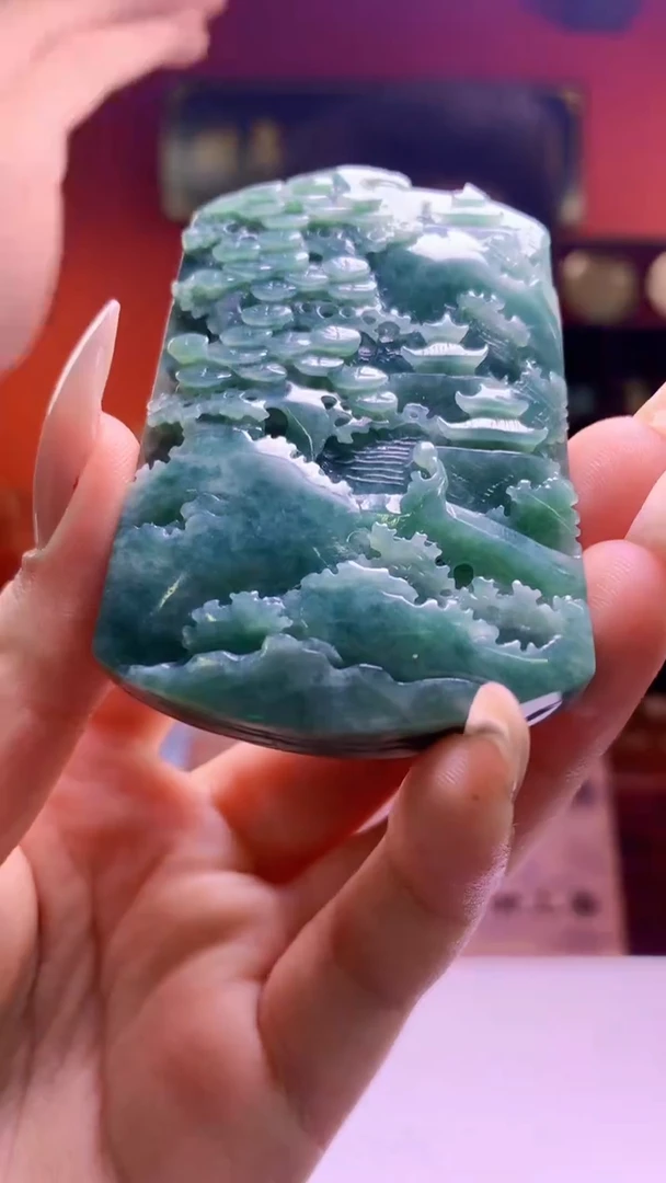 定制翡翠未镶嵌翡翠A货