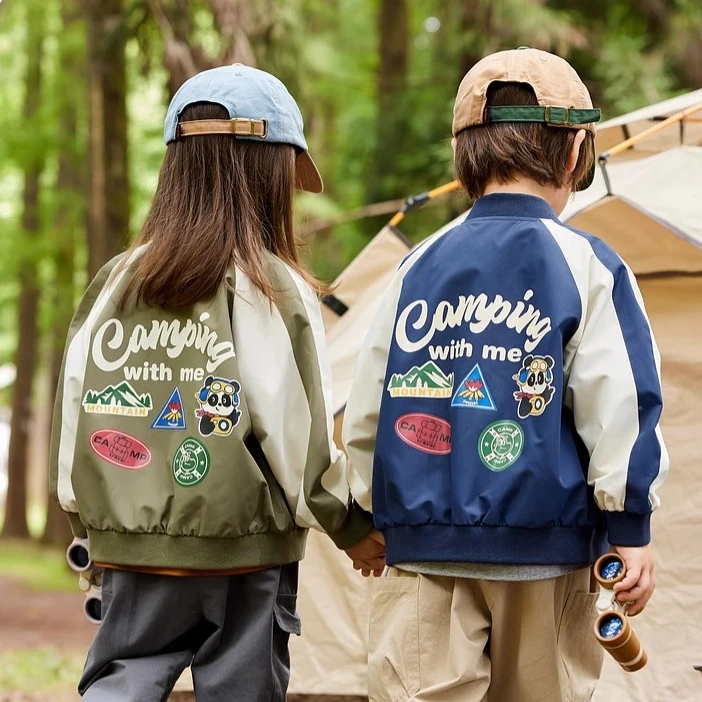 男童外套春秋款2025新款儿童棒球服小童秋装薄款男孩夹克宝宝上衣