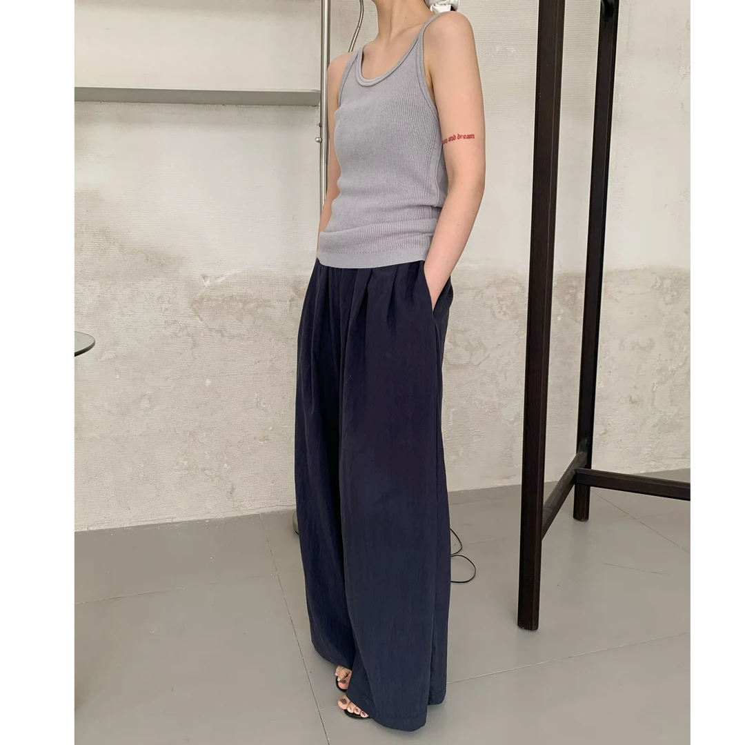 十三行TSD-夏季福秒慵懒宽松空调休闲裤#6817