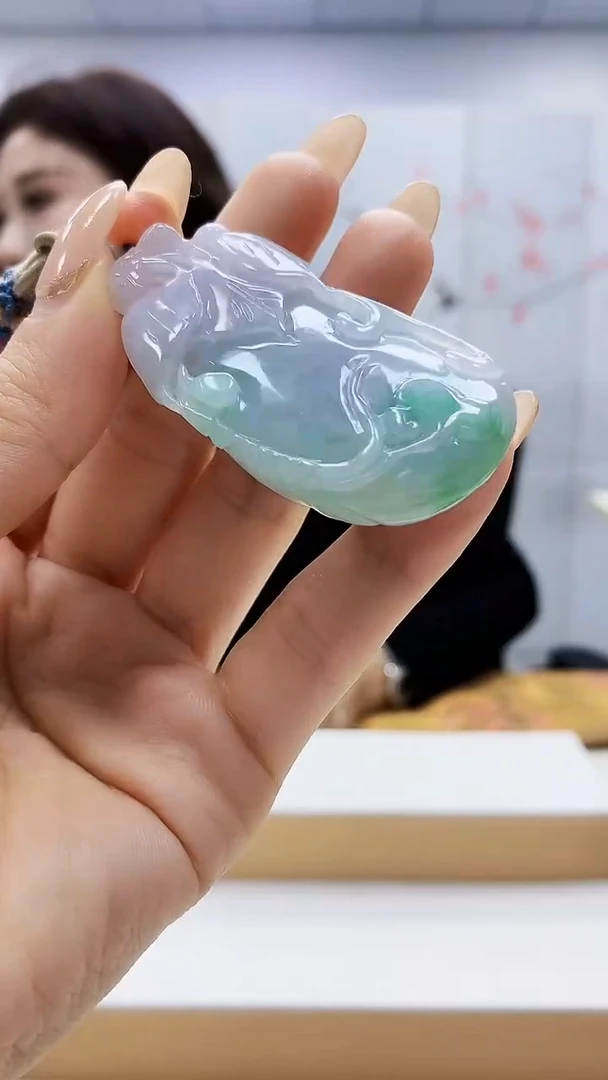 未镶嵌定制翡翠4829ty-毛货挂件106