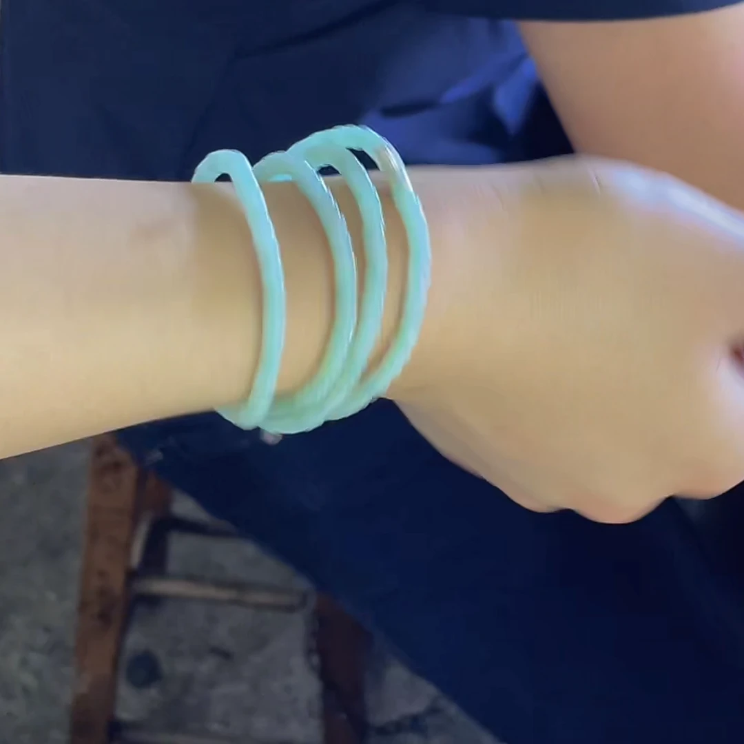 【绿庄】-1624-L19-天然A货翡翠-多样性发其一