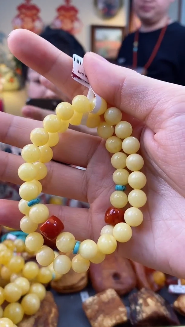 【闪购商品】琥珀手串未镶嵌手串单圈(多样性发其一）