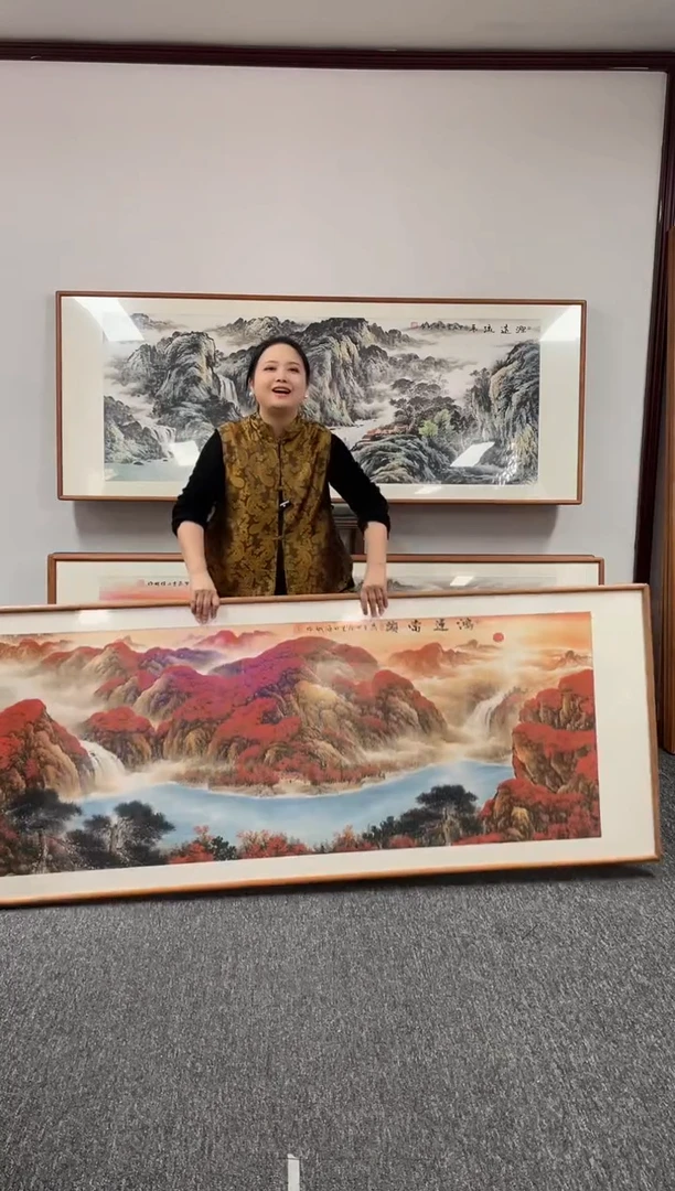 【闪购商品】国画鸿运当头210*80绘画作品