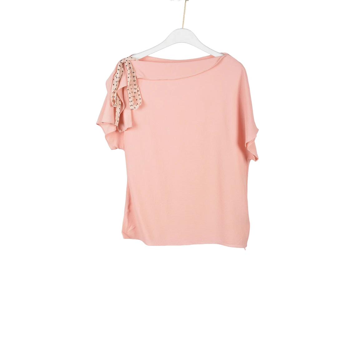 【Y专柜捡漏】深圳时尚女装ONEB- 上衣1053粉色大一码