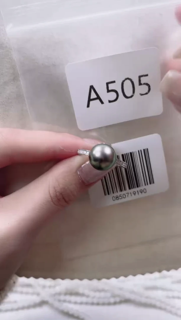 【闪购商品】海水珍珠戒指银S925镶嵌a505