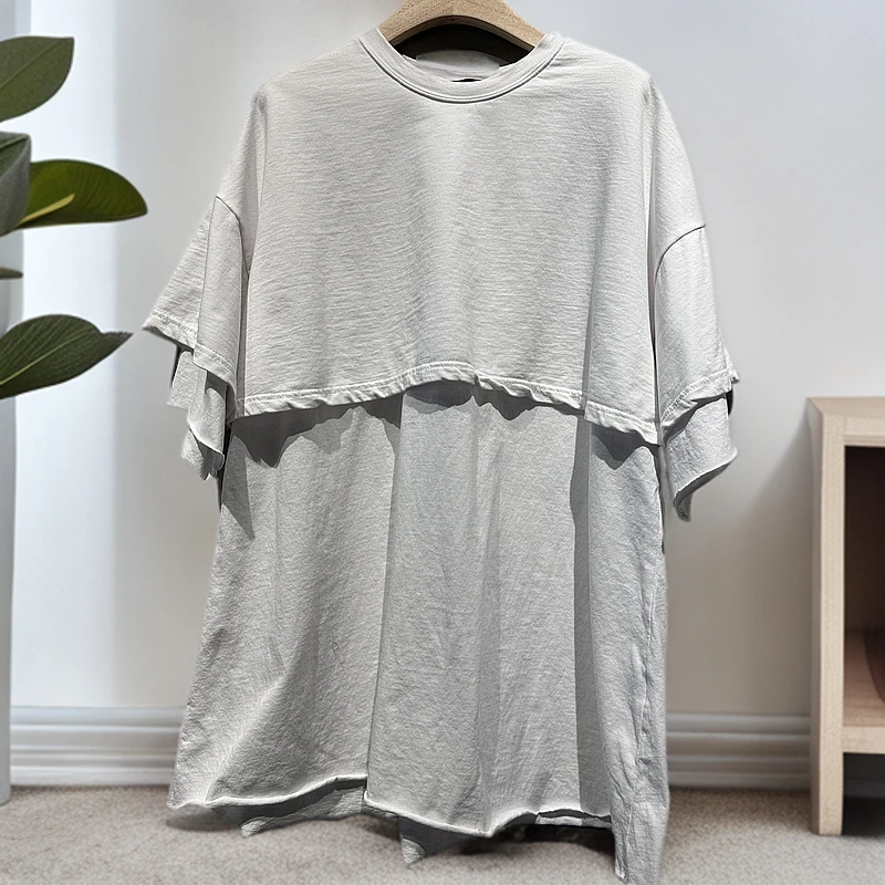 韩国休闲极简风格T恤