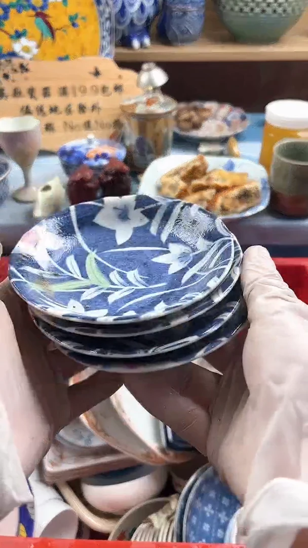 瓷片春***师英歌瓷器满19.9包邮