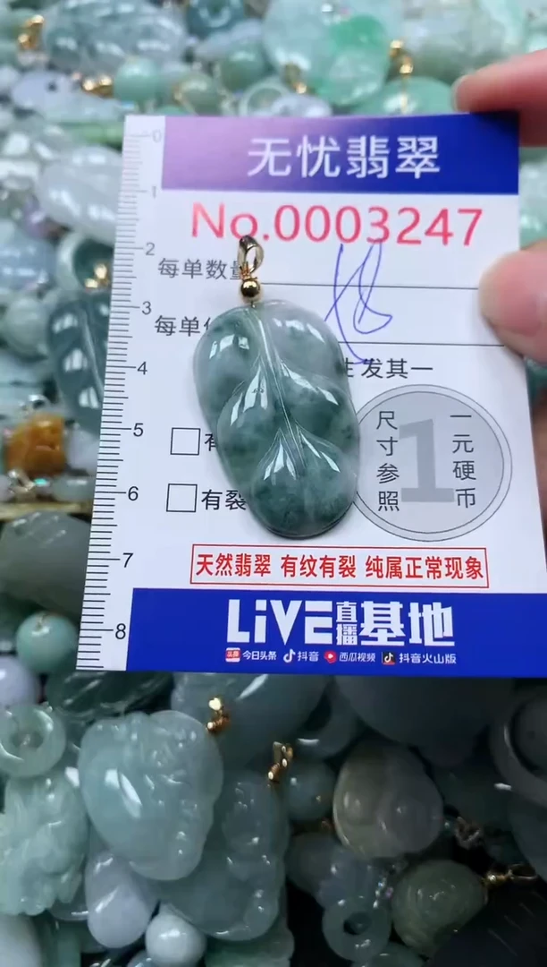 颈饰未镶嵌翡翠3247