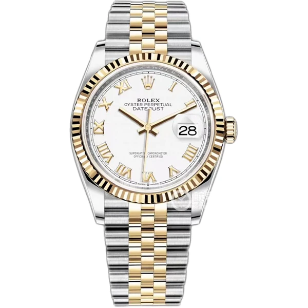 99新 Rolex/劳力士 老佛爷/劳力士126233/自动/20年全套/36mm