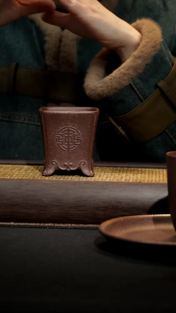 【闪购商品】紫砂茶杯福利款万字杯