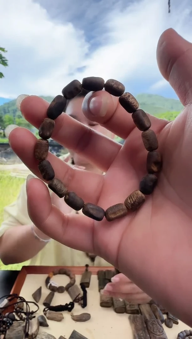 手串沉香留疤单圈7mm5g多样性发一