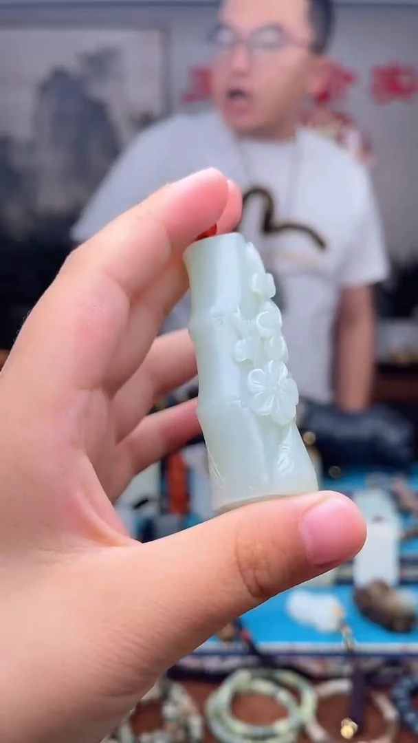 和田玉未镶嵌挂件1