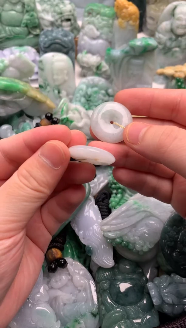 吊坠(不含链)未镶嵌翡翠1