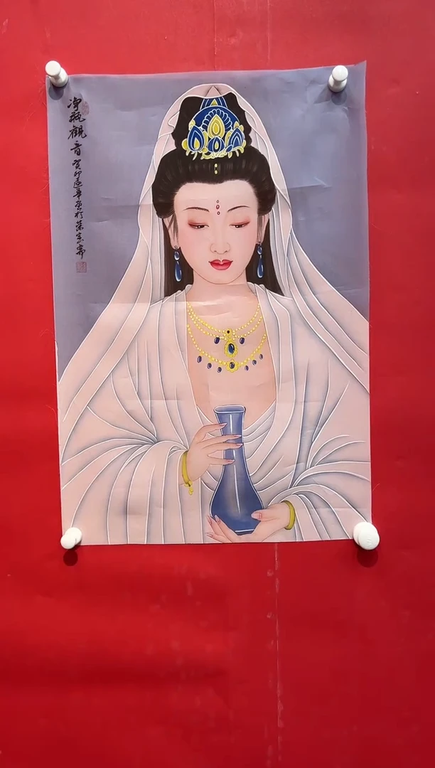 国画画家陆远华纯手绘原作