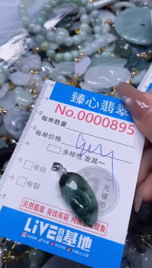 颈饰未镶嵌翡翠895