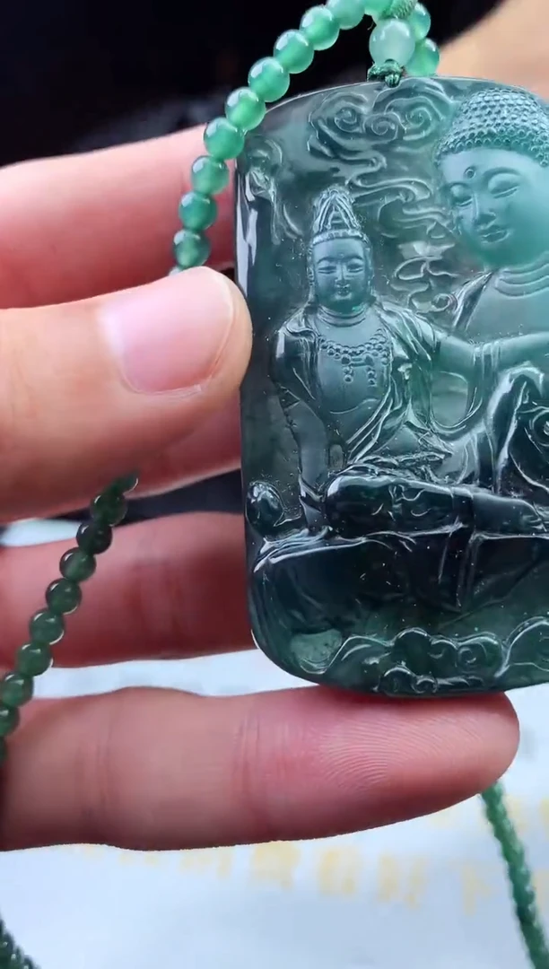 未镶嵌定制翡翠天然A货翡翠拍一发一