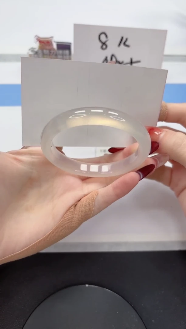 【闪购商品】石英质玉手镯未镶嵌A12-58.8