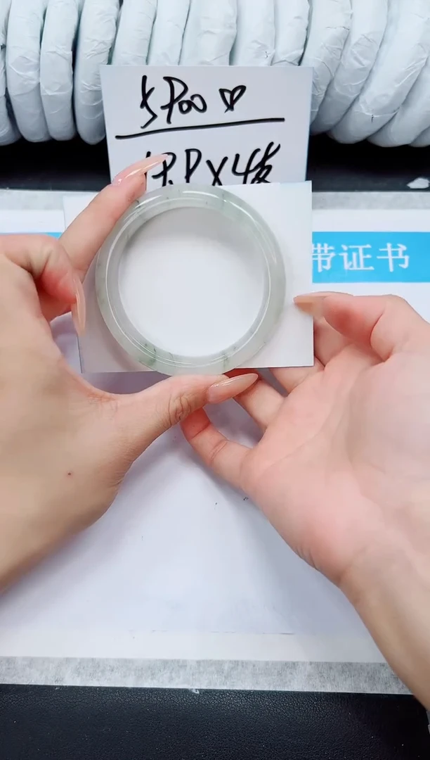 未镶嵌手镯石英质玉A298-56`57