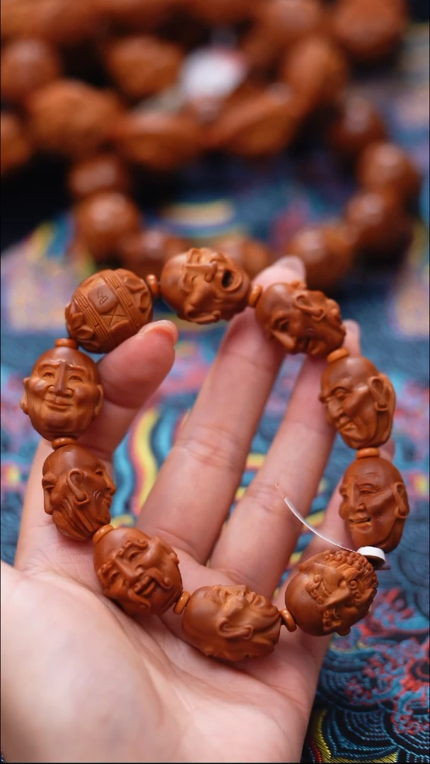 手串/手链橄榄核夜*✨罗汉