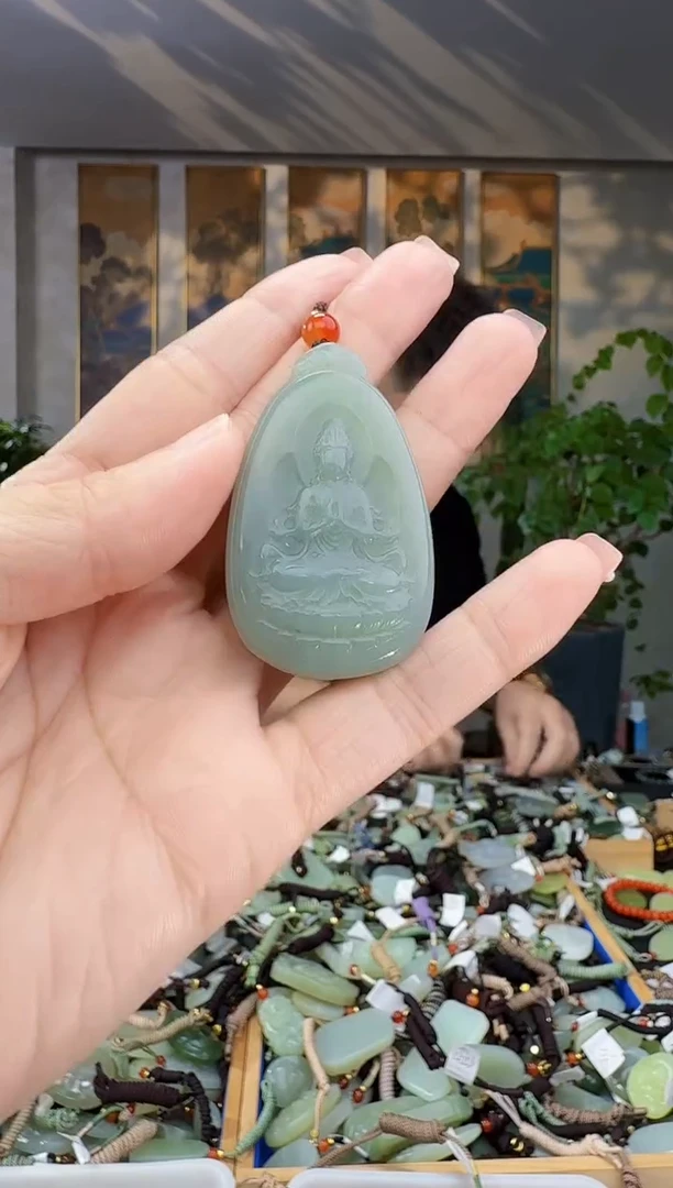 未镶嵌和田玉挂件拍一发一