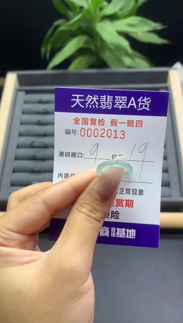 未镶嵌戒指翡翠天然  2013