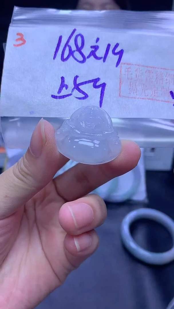 未镶嵌定制翡翠3佛公+168元+多样拍一发一