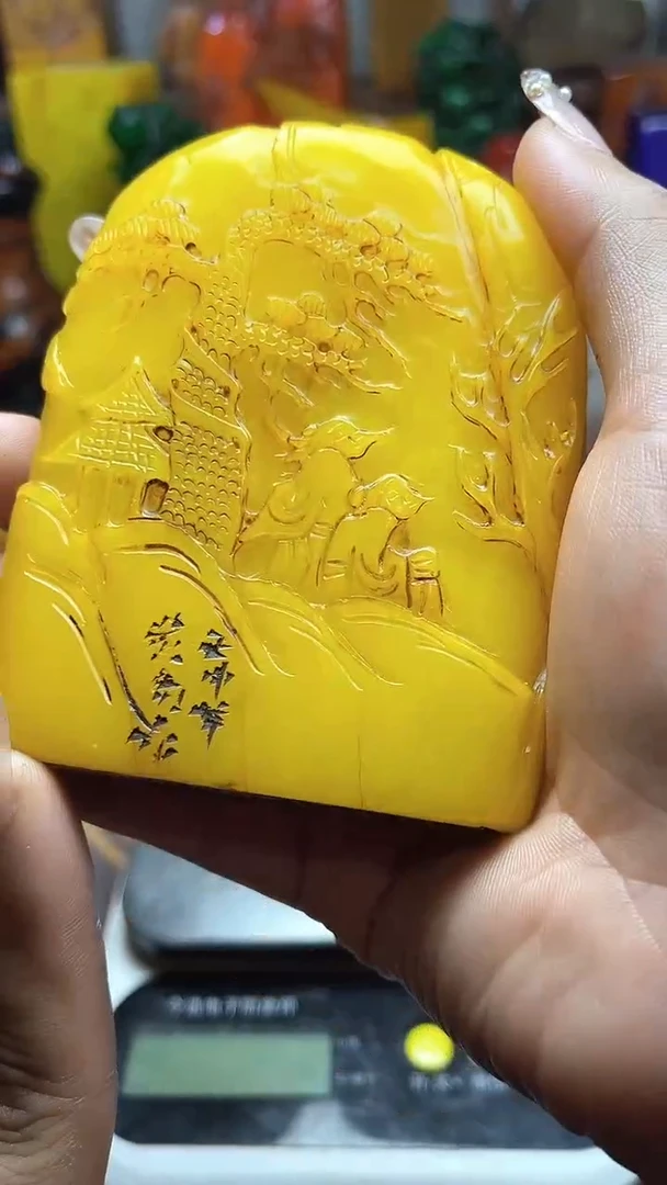 寿山石印石纯天然石料