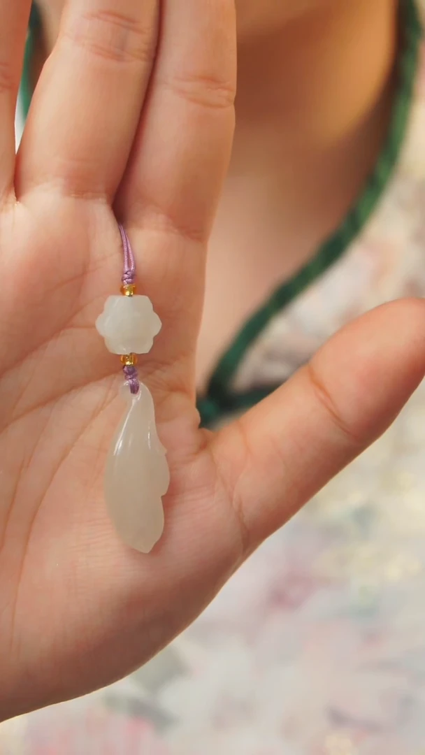 和田玉未镶嵌颈饰D3