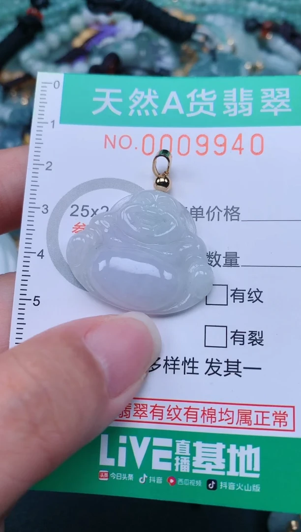 翡翠未镶嵌颈饰.0009940