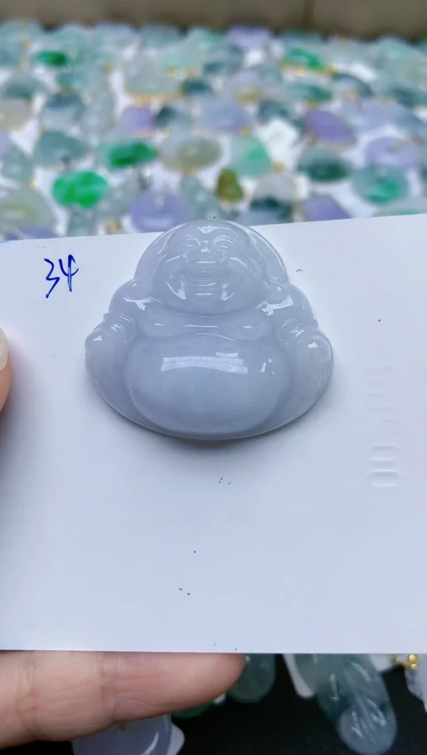 【闪购商品】翡翠颈饰未镶嵌天然翡翠A货    