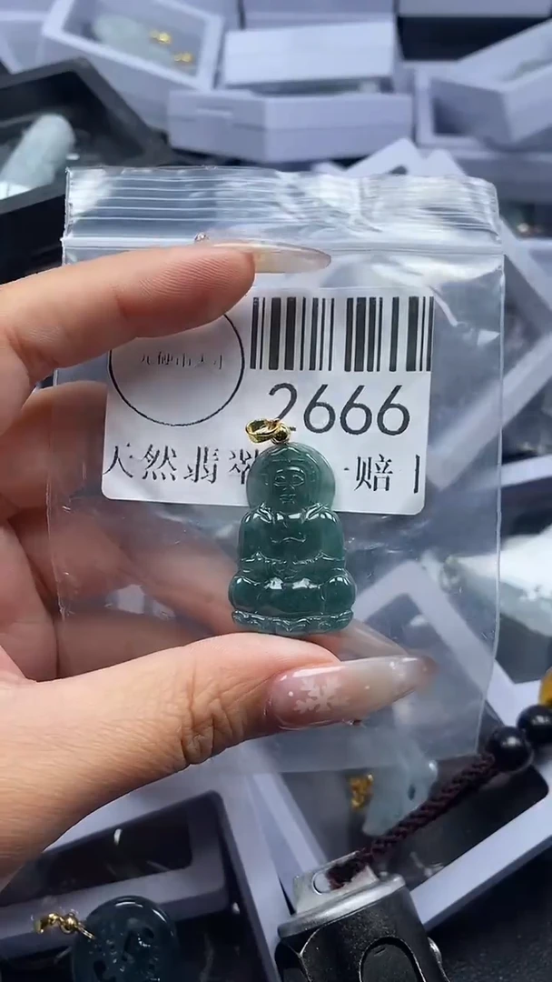 颈饰未镶嵌翡翠2666