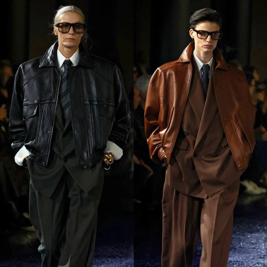 【MY专属】秋冬季轻奢高端针织男装羊毛羊绒长袖毛衣0945