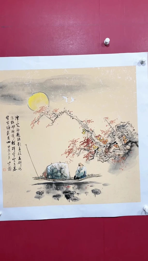 【闪购商品】绘画36林紫仪绘画作品68*68