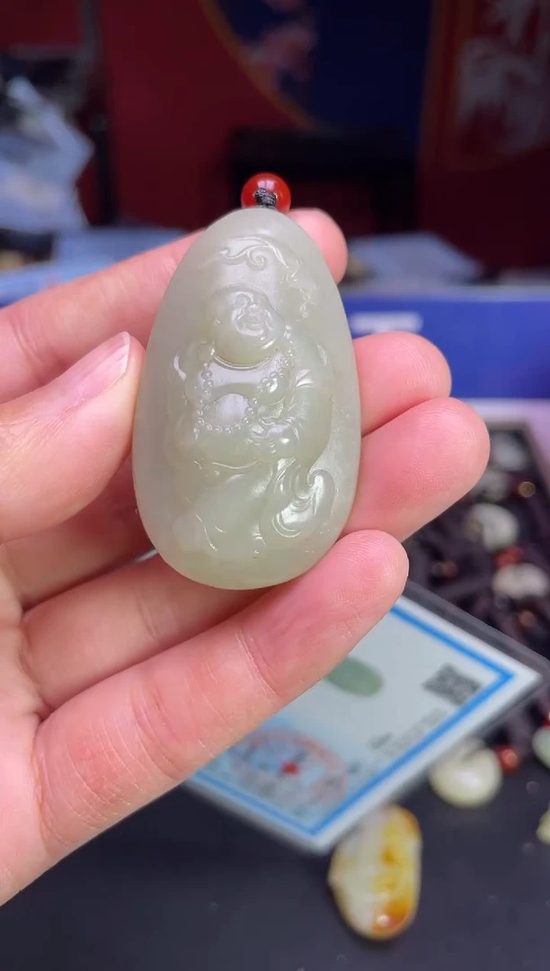 颈饰未镶嵌和田玉123