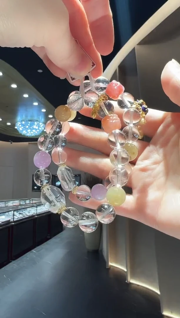 【闪购商品】水晶手链未镶嵌26】多样性发其一