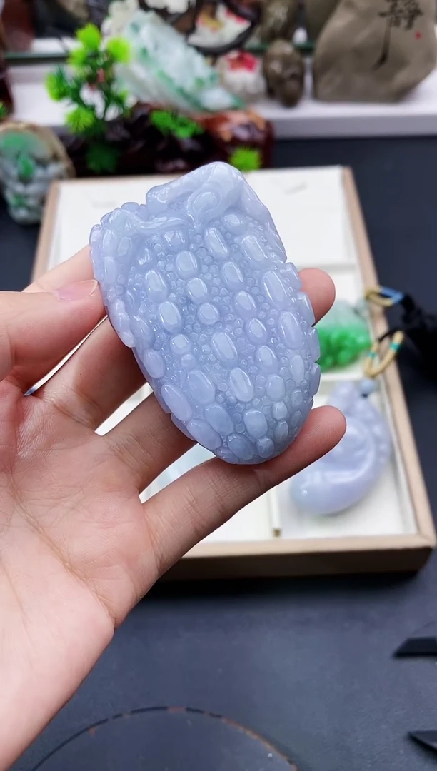 颈饰未镶嵌翡翠天然缅甸A货翡翠