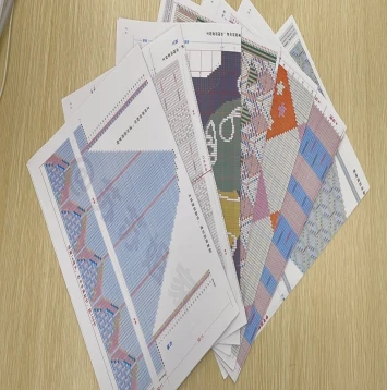 趣织社爆款王【《森》系列—时花毯】图纸