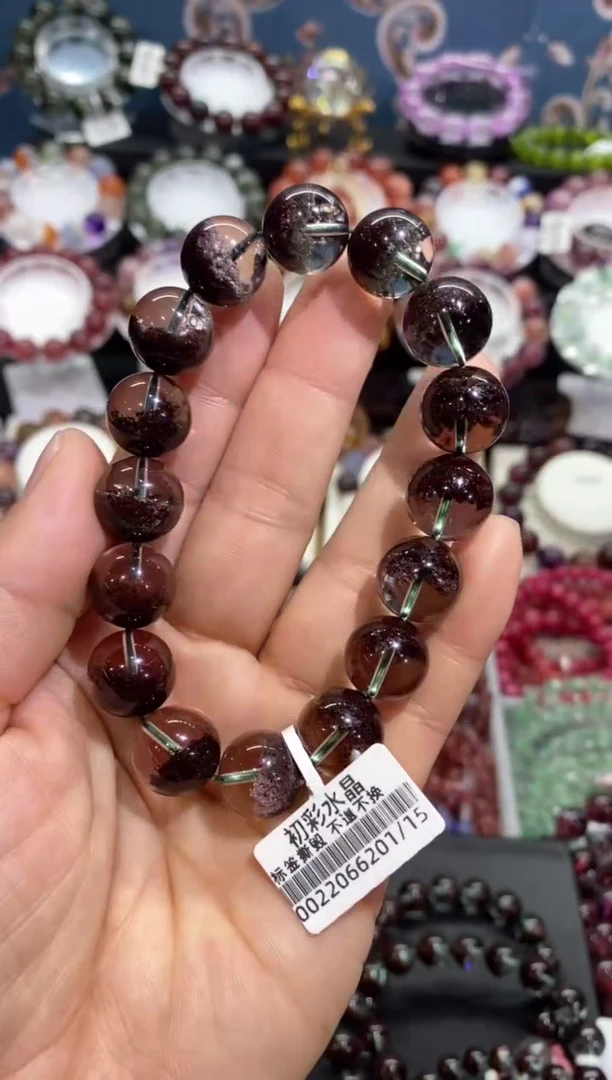 【闪购商品】水晶手串未镶嵌红幽灵13+