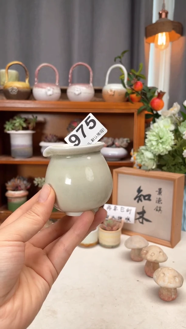 瓷片975知木小芳花盆直播编