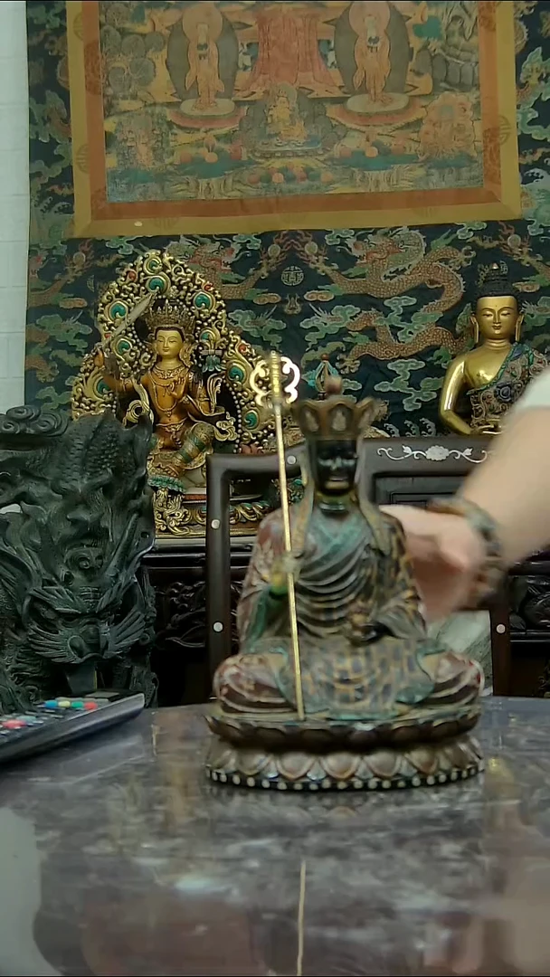 欢****店铜像造像收藏铜像造像收藏地藏