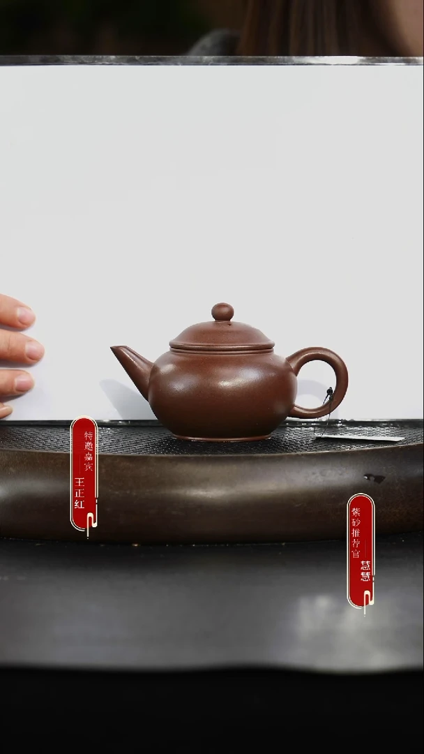 茶壶紫砂黑星土 水平