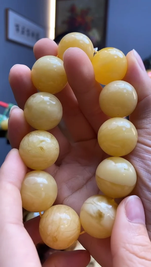 未镶嵌琥珀手串手串